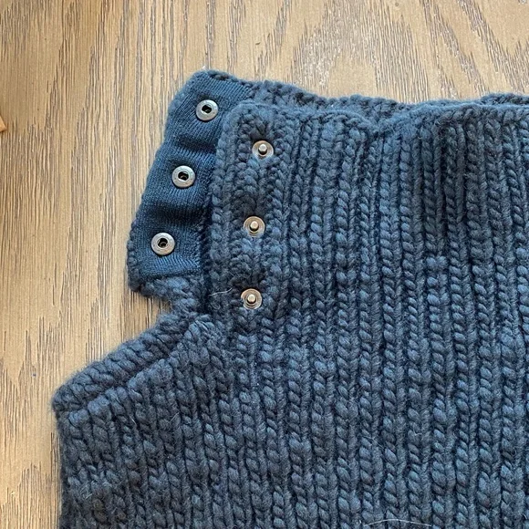 NFP Navy Blue Knit Turtleneck Sweater - Picture 7 of 16